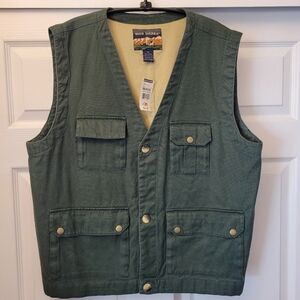 Vintage High Sierra Safari Hunting Camping Fishing Vest Jacket Men’s Size M